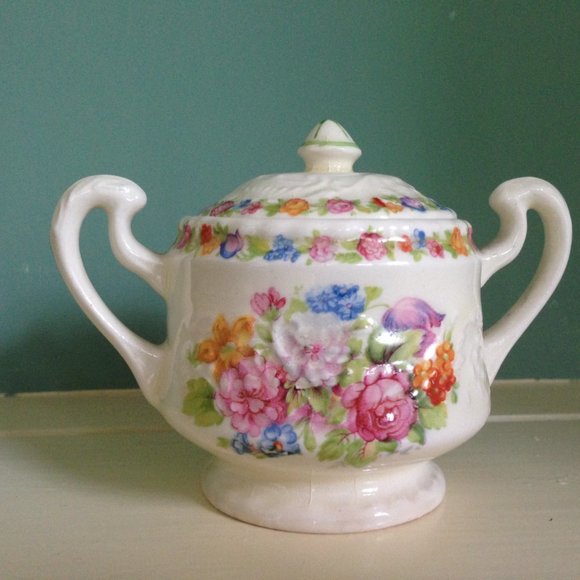 Vintage 1950s Adam Antique by Steubenville, Pattern: “Rare Rose” STB5 by Steuben - Picture 3 of 16